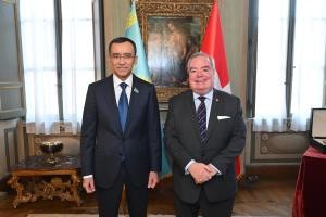 Орталық пен Егеменді Мальта Ордені жаһандық диалог пен гуманитарлық ынтымақтастықты ілгерілету үшін Римде стратегиялық әріптестік орнатты