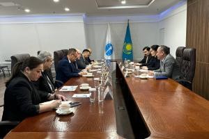 КОНФЕССИЯАРАЛЫҚ ЖӘНЕ ДІНАРАЛЫҚ ДИАЛОГТЫҢ ХАЛЫҚАРАЛЫҚ ОРТАЛЫҒЫНДА ПАЛЕСТИНА ДЕЛЕГАЦИЯСЫМЕН КЕЗДЕСУ ӨТТІ