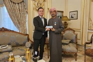 Қазақстан Республикасының Президенті Қасым-Жомарт Тоқаев Жаһандық төзімділік және бейбітшілік кеңесінің президентін марапаттады.