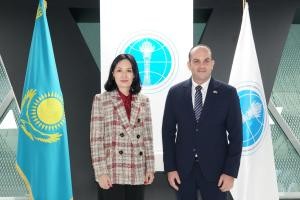 Конфессияаралық және дінаралық диалогтың  халықаралық орталығының Басқарма төрайымы мен  Израиль Мемлекеті Елшісінің кездесуі