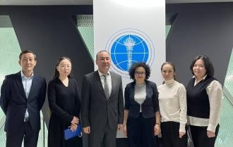 Халықаралық орталықта ЕҚЫҰ қызметкерлерімен кездесу өтті