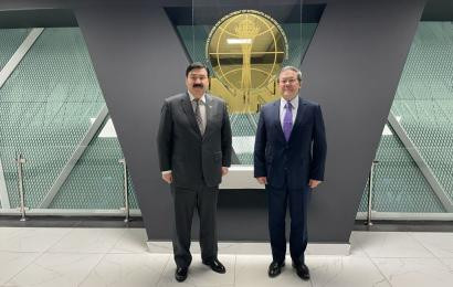 The Chairman of the Board of N. Nazarbayev Center B. Sarsenbayev met with the Ambassador Extraordinary and Plenipotentiary of the Republic of Kazakhstan to the Federal Democratic Republic of Ethiopia B. Sadykov