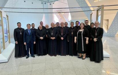 Bishops of Central Asia visited the N. Nazarbayev Center
