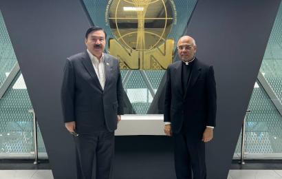 Bulat Sarsenbayev met with the Apostolic Nuncio to Kazakhstan  Archbishop Francis Assisi Chullicatt