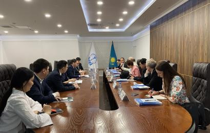 On the eve of the VII Congress of Leaders of World and Traditional Religions, representatives of leading foreign media  visited the N.Nazarbayev Center