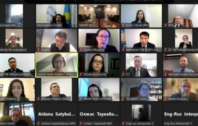 Kazakh-American working expert group for religious freedom was held an online meeting