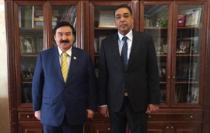 Встреча Председателя Правления Центра Н. Назарбаева с Чрезвычайным и Полномочным Послом Государства Кувейт в Республике Казахстан