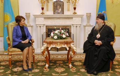 Aida Balayeva met with Metropolitan of Astana and Kazakhstan Alexander