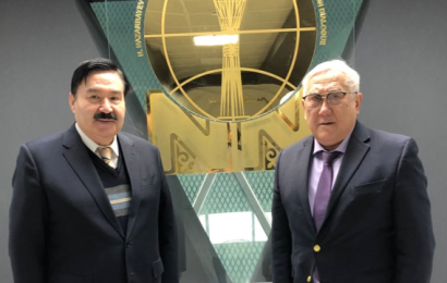 The Chairman of the Board of the Center met with the Chairman of the Kyrgyz ethno-cultural community center in Kazakhstan