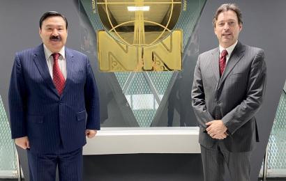 Председатель Правления Центра Б. Сарсенбаев встретился  с Послом Италии в Казахстане М. Альберти
