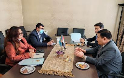 Bulat Sarsenbayev met with the Egyptian Ambassador to Kazakhstan Manal Yehia El Shinnawi