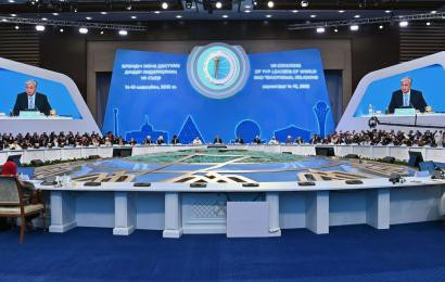 VII Съезд лидеров мировых и традиционных религий состоялся в поворотный период истории – Токаев