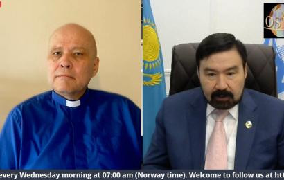 The Chairman of the Board of N. Nazarbayev Center Bulat Sarsenbayev participated at the popular TV show «Insight with Pastor Torp»