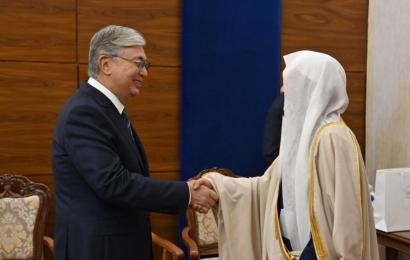 Президент Казахстана встретился с делегатами Съезда лидеров мировых религий