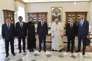 Спикер Сената встретился с Папой Римским и принял участие в межрелигиозной конференции