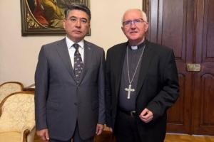 Қазақстан Елшісінің Любляна Архиепископымен кездесуі: Конфессияаралық диалог пен рухани келісімді нығайту