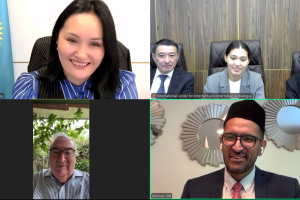 Халықаралық орталық, Аргентинадағы Мұсылман Ахмадия Қауымдастығы және Бейбітшілік университеті онлайн-кездесу өткізді