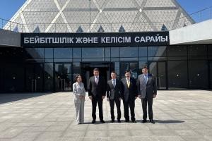 Armenian Republic Delegation's Visit to the International Center
