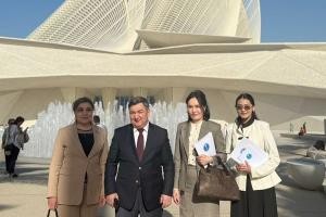 Халықаралық орталық Абу-Дабиде өткен «Адамзаттық бауырластық» Мәжілісінің жаһандық форумына қатысты