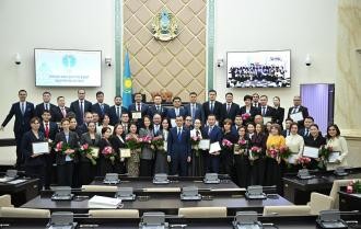 The Senate of the Parliament of the Republic of Kazakhstan Recognizes Staff of the International Center for Interfaith and Interreligious Dialogue with Letters of Appreciation