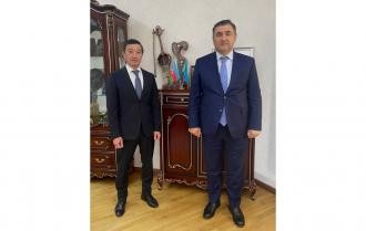 Әзербайжанның Қазақстандағы Төтенше және Өкілетті Елшісімен кездесу