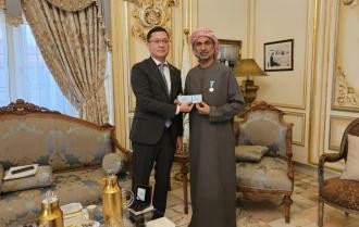 Қазақстан Республикасының Президенті Қасым-Жомарт Тоқаев Жаһандық төзімділік және бейбітшілік кеңесінің президентін марапаттады.