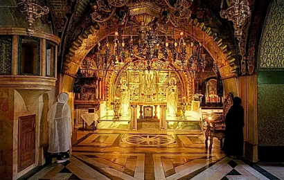 Church of the Holy Sepulchre.  Israel
