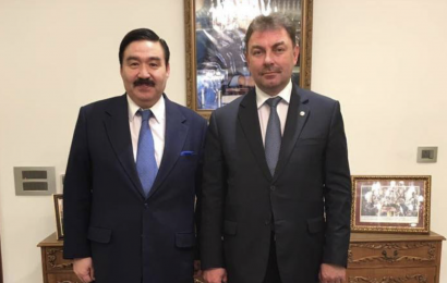 Председатель Правления Центра Н. Назарбаева встретился  с Министром по чрезвычайным ситуациям Казахстана