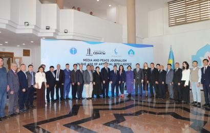 “Media and Peace Journalism in the Era of Artificial Intelligence” Round Table held in Turkestan