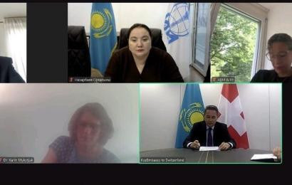 N. Nazarbayev Center held an online meeting with the House Of Religions – Dialogue Of Cultures