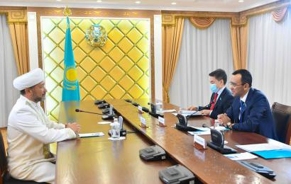The Senate Speaker met with the Supreme Mufti of Kazakhstan