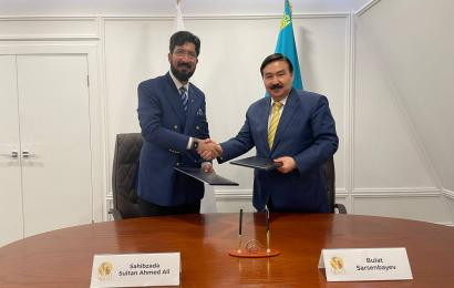 The N. Nazarbayev Center and the Muslim Institute of Pakistan signed a memorandum of understanding