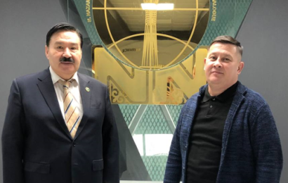 Председатель Правления Центра встретился с Председателем башкирского этнокультурного центра Казахстана