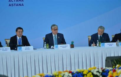 Выступление Председателя Сената Парламента Республики Казахстан К.Токаева на открытии Международной конференции "Религии против терроризма"