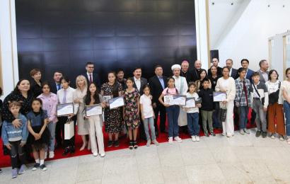 The winners of the children's drawing contest "Peace and Spirituality through my eyes" were awarded at the N.Nazarbayev Center