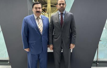 Булат Сарсенбаев встретился с Генеральным секретарем  Мусульманского Совета Старейшин Мухаммедом Абдель Саламом