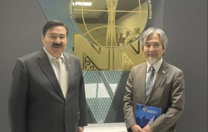 Булат Сарсенбаев встретился с Послом Государства Япония  в Республике Казахстан Джуном Ямада