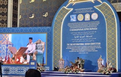 The Center participated in the opening ceremony of the 2nd International Quran Recitation Competition in Astana