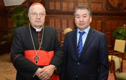The meeting of K.Mami high ranking Vatican representatives