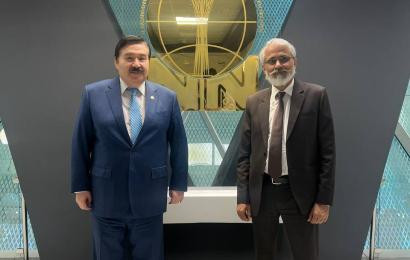 Chairman of the Board of the Center met with Director of the Swami Vivekananda Cultural Centre of the Embassy of India in Kazakhstan