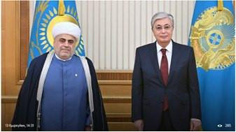 Президент Кавказ мұсылмандары басқармасының төрағасын қабылдады