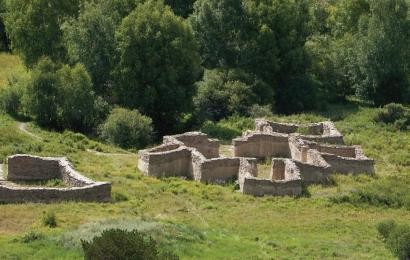 Кызыл-Кентский дворец в Каркаралы