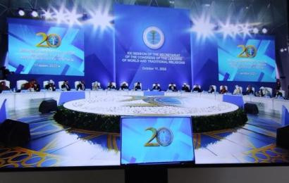 Astana:”Interfaith Congress condemns terror and promotes universal values”