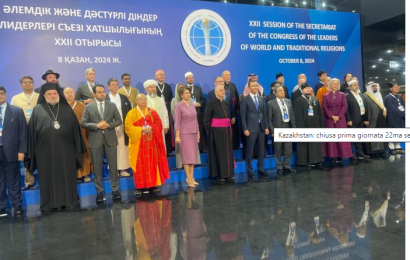 Kazakhstan: si è chiusa la prima giornata della 22ma sessione del Segretariato, congresso dei leader religiosi