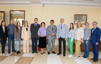 A meeting was held at the Academy of Sciences of the Republic of Tatarstan with representatives of the N.Nazarbayev Center for the Development of Interfaith and inter-civilization Dialogue of Kazakhstan.