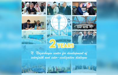 2 years since the foundation of N. Nazarbayev Center for Development of Interfaith and Inter-civilization Dialogue!