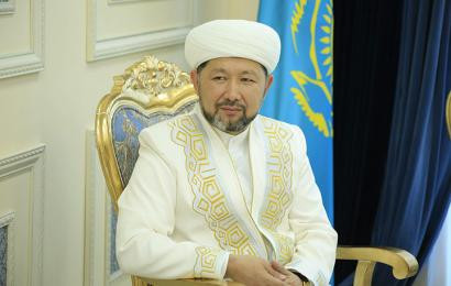С Днем духовного согласия Главу Казахстанского Митрополичьего округа поздравил Верховный муфтий Республики