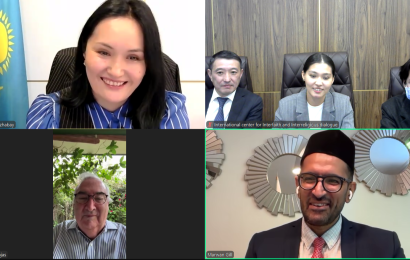 International Center, Ahmadiyya Muslim Community in Argentina, and University for Peace Hold Online Meeting