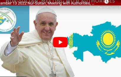 Pope to civil authorities in Kazakhstan: 'Harmonise with your past and present'