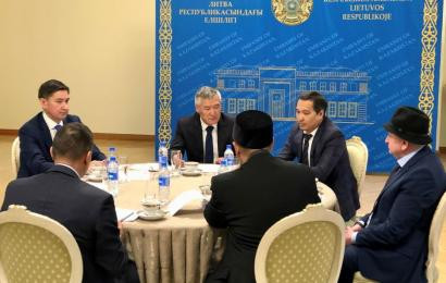 Roundtable participants in Vilnius:  Kazakhstan shows the whole world an example of interreligious harmony
